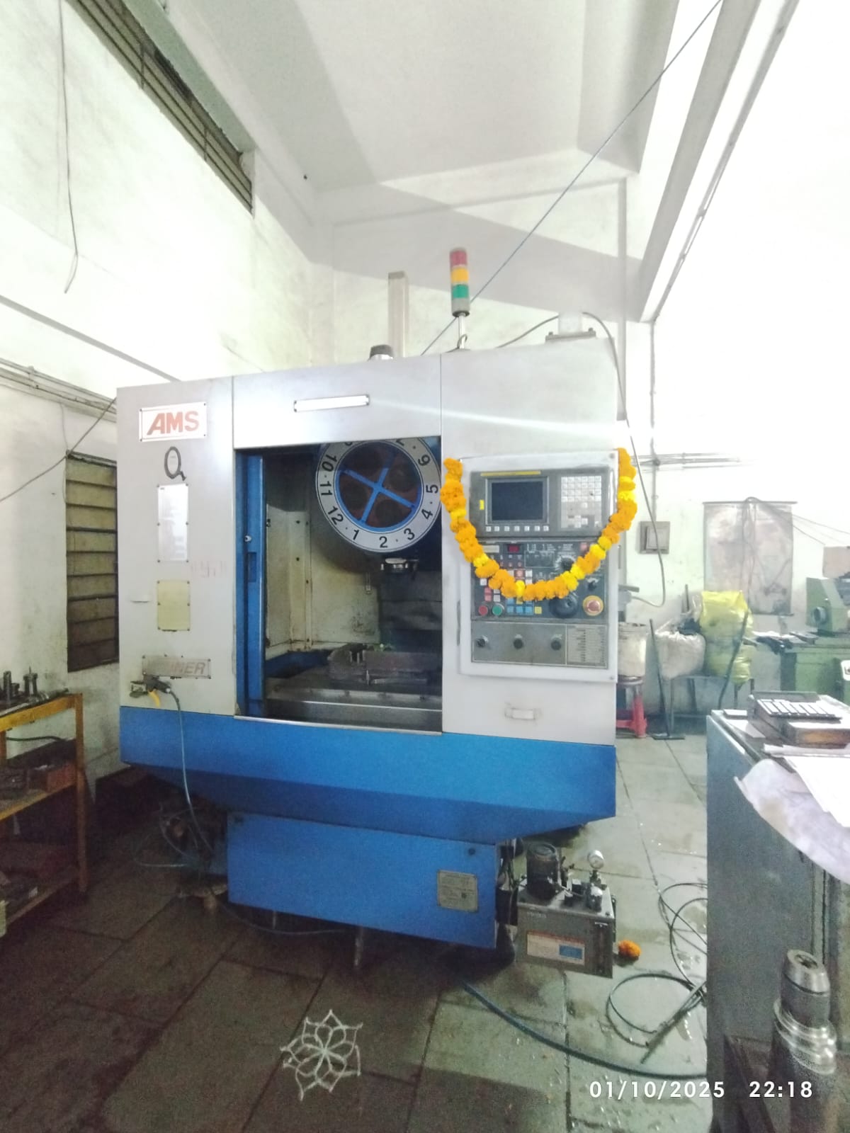 AMS Vertical Machining Center at Brother Engineering Works
